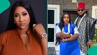 Judy Austin reacts to Yul Edochie and Lizzy Gold's romantic scene in new movie