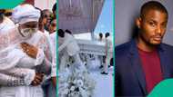 "Now that the burial is over": Lady shares heartfelt plea about Alexx Ekubo's wife's privacy
