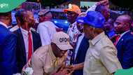 Shaibu kneels before Oshiomhole while defecting to APC, video emerges