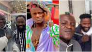 "Dem no dey use Android snap me": Portable Zazu tells fan after linking up with Woli Arole at the airport