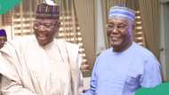Speculations rife as former Jigawa gov visits Atiku, photos emerge