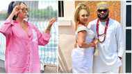 "You go chop koboko": Rosy Meurer warns ladies coming for hubby Churchill, flaunts big backside in video