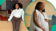 Veekee James clashes with troll under actress Ini Dima-Okojie’s pregnancy reveal post