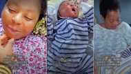 "This boy go too enjoy": Woman who gave birth to 5 girls finally delivers male child after many years, video trends