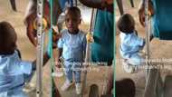 "Kids are so innocent": Little boy approaches amputee to search for his missing leg, video trends