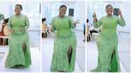 "She looks very elegant": Curvy lady with plumpy body dances in public arena, video turns heads on TikTok