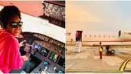Actress Regina Daniels shows off hubby Ned Nwoko’s newly acquired private jet