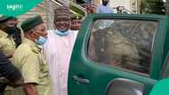 Panic as ex-pension boss Maina slumps in Abuja, rushed to hospital