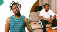 "Dis wan $10k, haba na?" Singer Orezi trends as he steps out with N10m hairdo