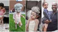 Father of three turns to receive call, returns to living room to find out his girls messed it with flour
