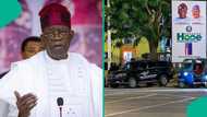 Wata sabuwa: Jami'an tsaro sun mamaye wuraren da aka liƙa fastoci da allunan tallata Tinubu