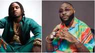 "Otilor": Davido reacts as new signee Logos Olori pens heartfelt appreciation post