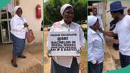 58-year-old Nigerian woman graduates with degree from Federal University Lafia, signs out in style