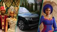 Priscilla Ojo appreciates husband Juma Jux for her new Range Rover: “He showed me real love”