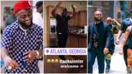 "He just has a good heart": Davido flies his chief security officer to America, video shows their cute reunion