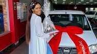 Lady buys herself new car, says her side hustle of 3 years made it possible