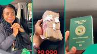 Lady shares experience after travelling abroad with less than N90k using international passport