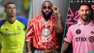 Ronaldo vs Messi: Davido sparks reactions as he chooses his favourite, says "He is disciplined like me"