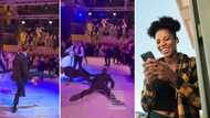 Man steals the show at a wedding as he dances on floor like a frog, leaves guests screaming in viral video