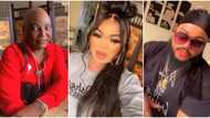 Fight go soon happen: Reactions as Bobrisky links up with Whitemoney and Charly Boy