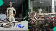 Sad video shows half-eaten and untouched plates of food in hostel where Air India plane crashed into