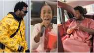 "BaddoSneh, you dey for me, I dey for you": Little girl sings for Olamide in pidgin, holds red cup like rapper