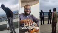 "Presido of big moves": Obi Cubana spotted with Kenyan president's son-in-law and Patoranking in Nairobi