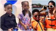 Tiwa Savage at 41: Davido's daughter Imade and Jamil render lovely birthday song for singer