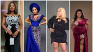 Latest Nigerian velvet gown styles that will stun the onlookers
