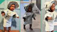 "We were expecting her at Ojude Oba": Baby girl goes viral after slaying in Yoruba native attire