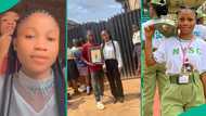 NYSC member excited as students in PPA celebrate her birthday, she receives gifts in sweet video