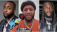 “It was Wizkid, Olamide & me, not you”: 'Old cat' Yung6ix schools Davido, video trends, many react