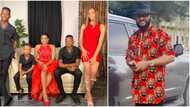 Yul Edochie absent as 1st wife May shares family Christmas photos with their 4 beautiful kids, he reacts