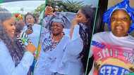 Nigerian grandma storms granddaughter's school on her sign-out day, gifts her gold bracelet in video