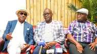 2023: Wike Da Wasu Gwamnoni 4 Da Suke Fushi Da PDP Sun Hada Kai Da Tinubu, Ortom Ya Rungumi Peter Obi