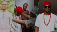 Ossai Ovie Success knocks Rudeboy for disrespecting his new in-laws: "Mind your business"