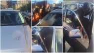 2 Nigerian women block road with their cars in London, refuse to move until police came, video stirs reactions