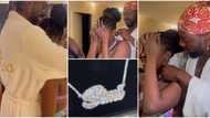 “God bless the day I met you”: Adekunle Gold marks Simi's 35th birthday, gifts her customised diamond chain