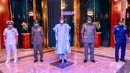 Presidency finally reveals details of Buhari's first meeting with new service chiefs