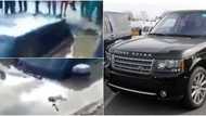 No be juju be that? Reactions as gutter ‘swallows’ Range Rover after heavy rainfall in Imo, video goes viral