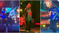 “He dey give joy”: Videos as Davido gets crowd screaming while performing in Botswana at Forbes Under 30 event
