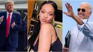 Rihanna shades Trump as she takes out trash bags to celebrate Joe Biden's inauguration (photo)