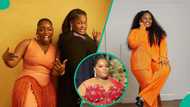 Critics, fans clash over Bisola's daughter's stature as she dazzles in prom dress: "She's beautiful"