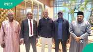 PHOTOS: Tinubu sends delegation to Morocco as Nigeria tackles Tanzania in AFCON 2025