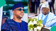 Governor Dapo Abiodun presents sword to Tinubu, explains why as photos trend