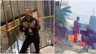 Enjoyment minister: Wizkid's crew member claims singer flew own Mai Suya from Lagos to Ghana, shares video