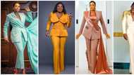For boss babes: Eve Esin, Funke Akindele, 6 others in statement suits styled by Medlin Boss