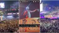 "Another one": Burna Boy makes history, sells out 41K CitiField, New York stadium, U.S celebs attend