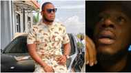 Confusion grips fans as BBNaija's Frodd breaks down in tears after leaving Laycon's birthday party (video)