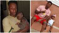 "She did not eat for 3 days": Baby picked from dumpsite becomes beautiful 6 months after, photos go viral